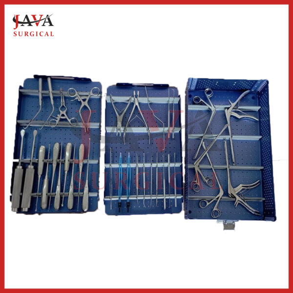 Laminectomy Spinal Surgery instruments Set Orthopedic With Aluminum box