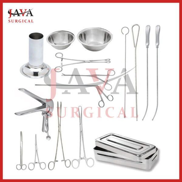 16 Pcs Iud Sterilet Implantation And Removing Surgical Set