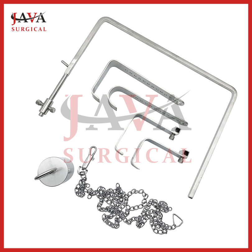 Charnley Hip Retractor Complete w 4 Blades