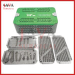 3.5mm Veterinary Locking Plating Kit 41pcs plates & 260pcs Screws (Total 308pcs)