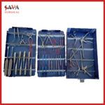 Laminectomy Spinal Surgery instruments Set Othopedic With Alminum box