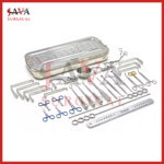 Tonsillectomy Adenoidectomy Ent Surgical Instruments Set with Steel Box