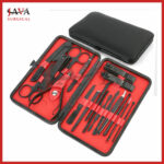 Women Men Manicure Pedicure Set Finger Toe Nail Clippers Scissors Grooming Kit